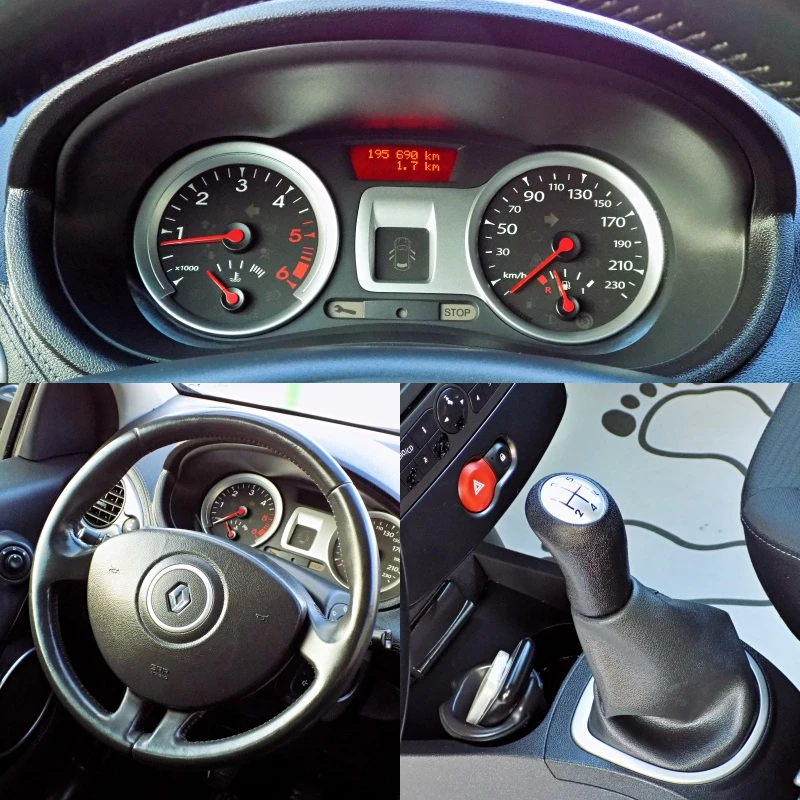 Renault Clio 1.5dCi/NAVi/ЮБИЛЕЙНА/РЕАЛНИ КМ/ИТАЛИЯ, снимка 12 - Автомобили и джипове - 55825927