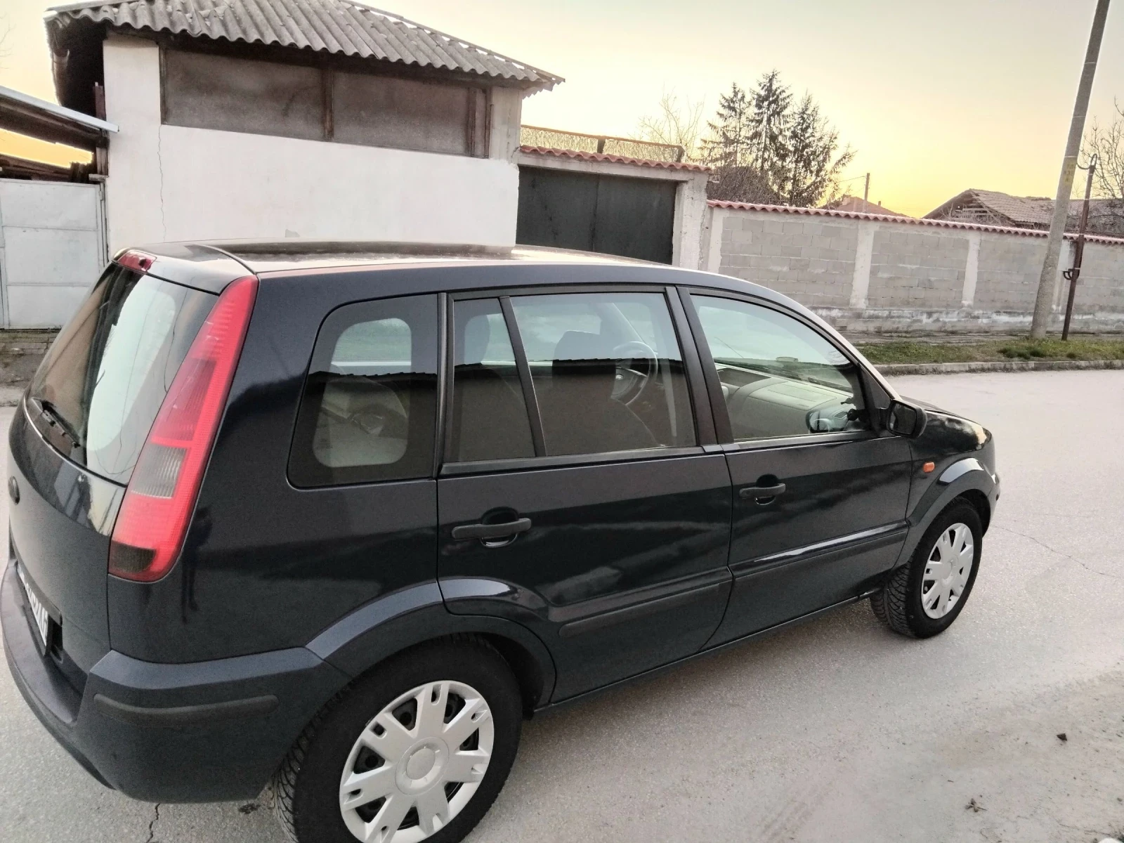 Ford Fusion 1.4i.80k + КЛИМА. БЕНЗИН. , снимка 7 - Автомобили и джипове - 53786638