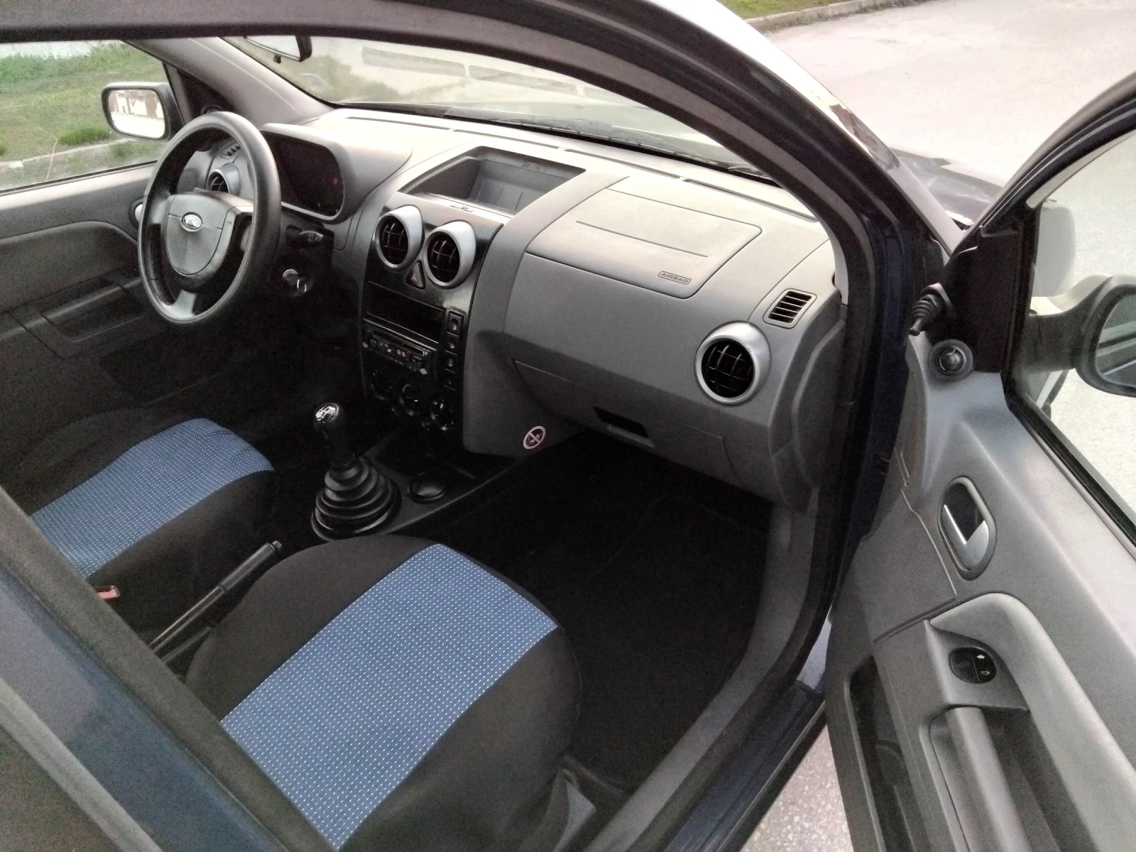 Ford Fusion 1.4i.80k + КЛИМА. БЕНЗИН. , снимка 14 - Автомобили и джипове - 53786638