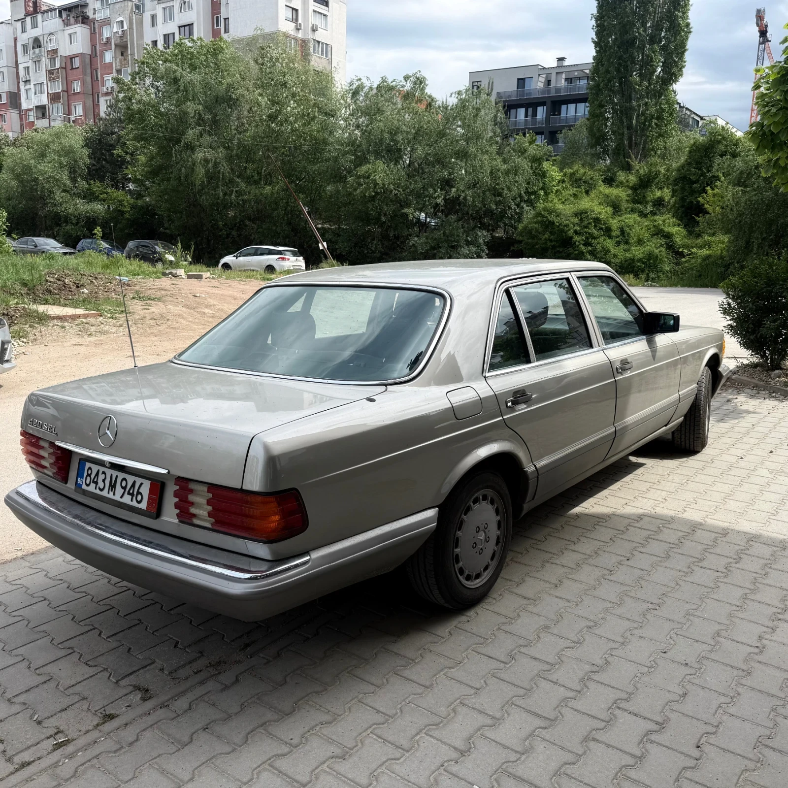 Mercedes-Benz 420 SEL Long 1987, снимка 3 - Автомобили и джипове - 54609531