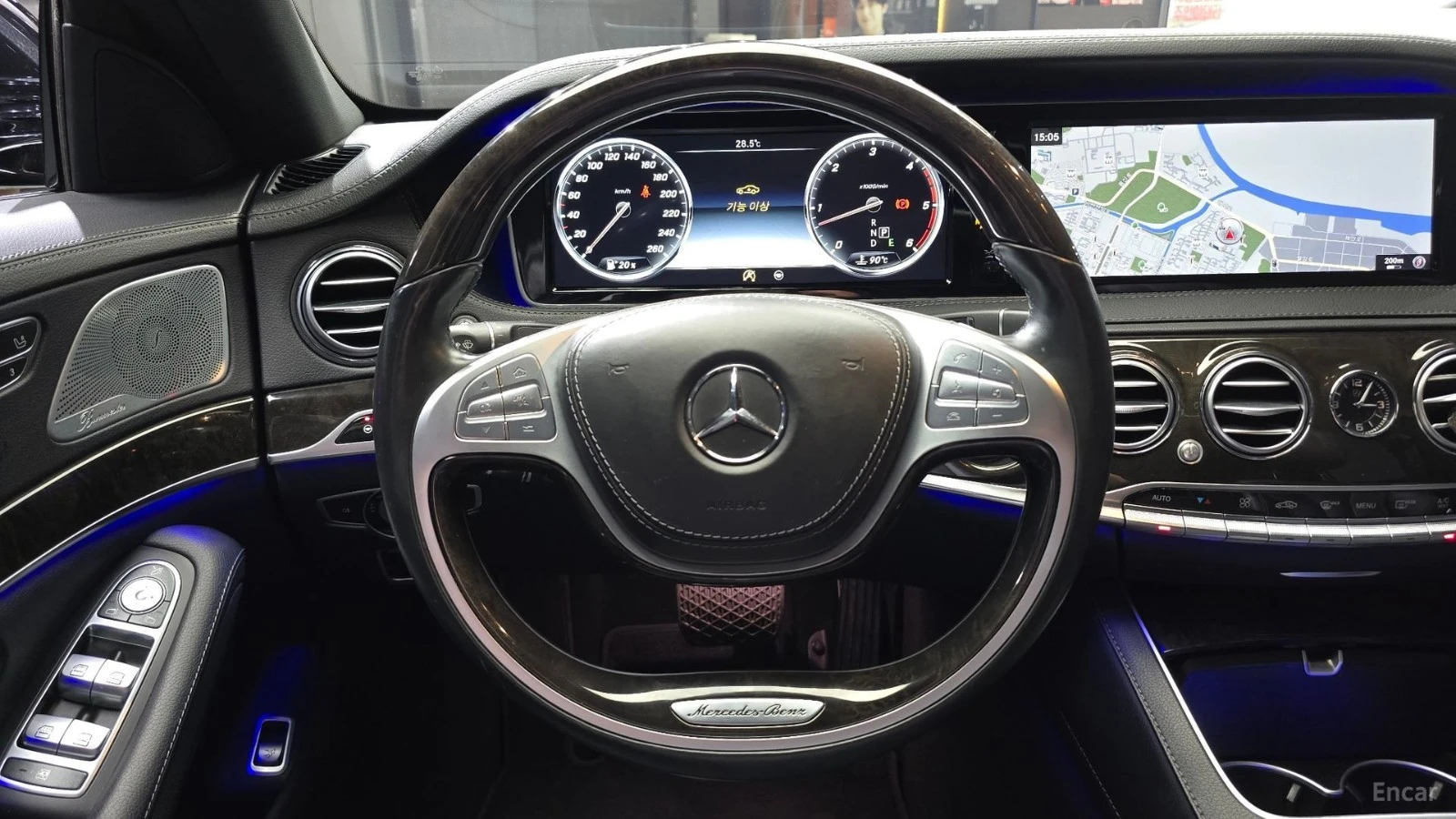 Mercedes-Benz S 350 4MATIC* ECS* HUD* 360* КОЖА* ОБДУХВ* НАВИ, снимка 11 - Автомобили и джипове - 55545426