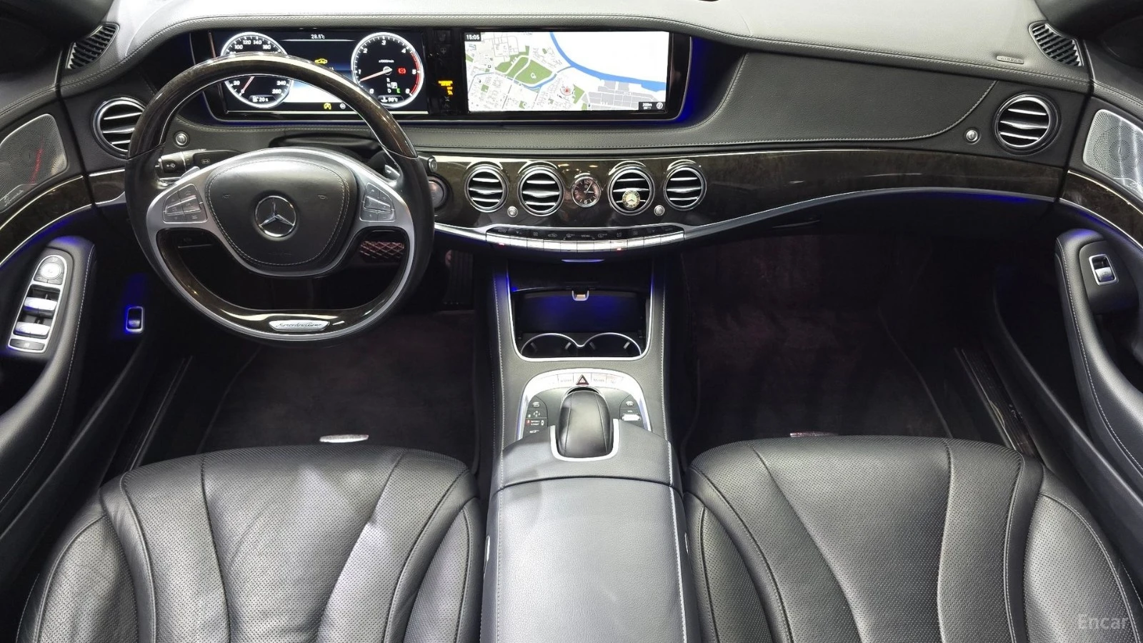 Mercedes-Benz S 350 4MATIC* ECS* HUD* 360* КОЖА* ОБДУХВ* НАВИ, снимка 5 - Автомобили и джипове - 55545426