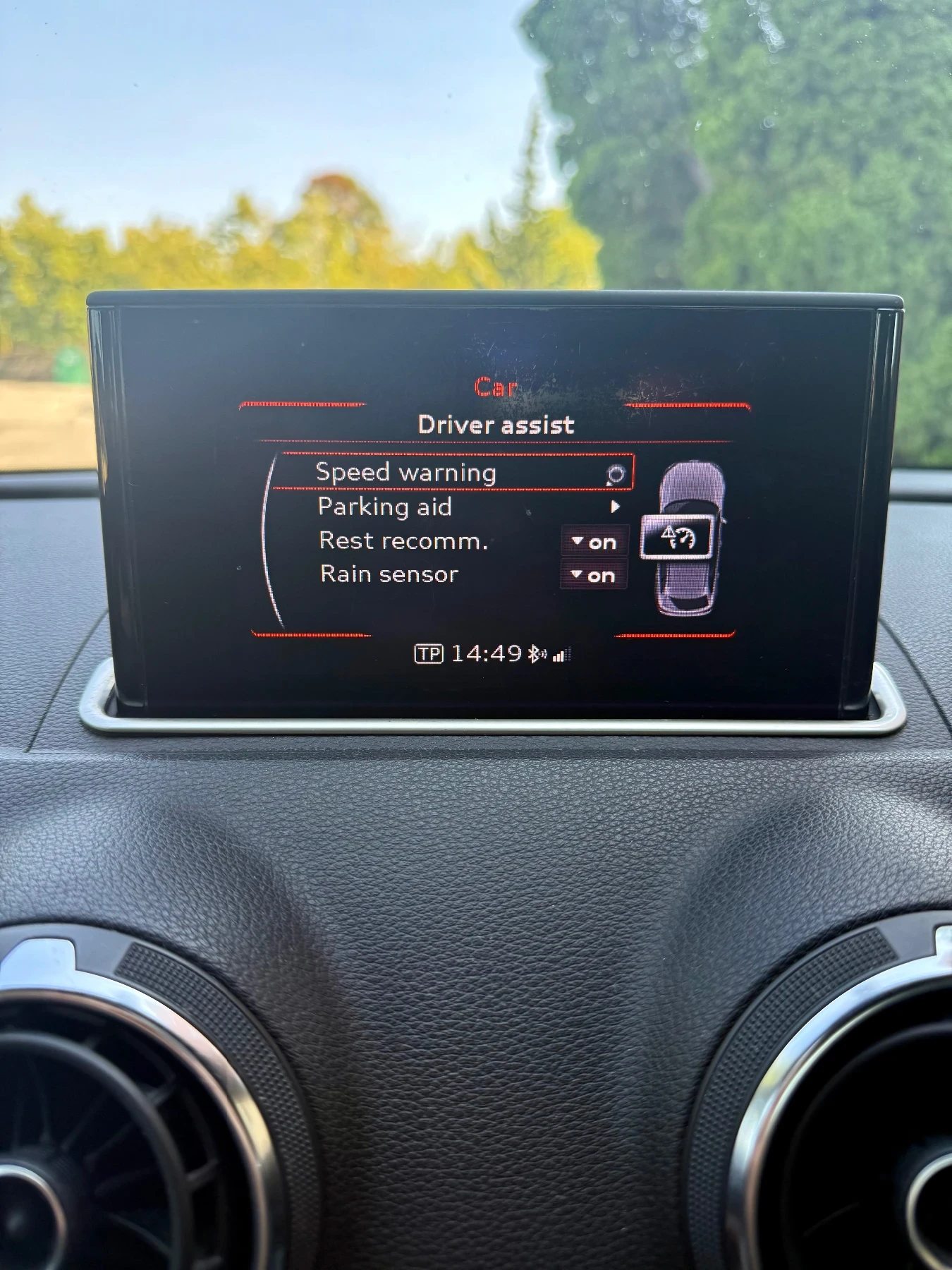Audi A3 2.0TDI/S-LINE/S-TRONIC/NAVI/Подгрев, снимка 12 - Автомобили и джипове - 56039924
