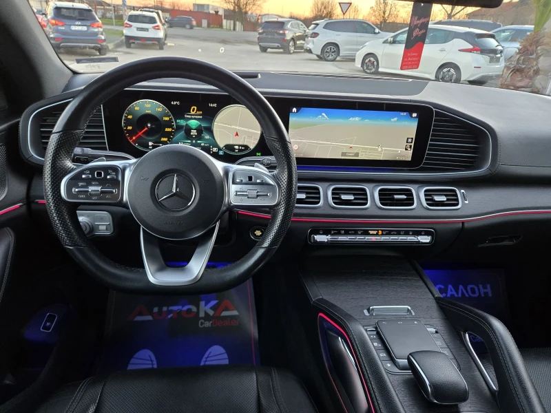 Mercedes-Benz GLE 350 DE/COUPE/AMG LINE/360/BURM/PANO/VIRTUAL/HUD/9G, снимка 11 - Автомобили и джипове - 52930306