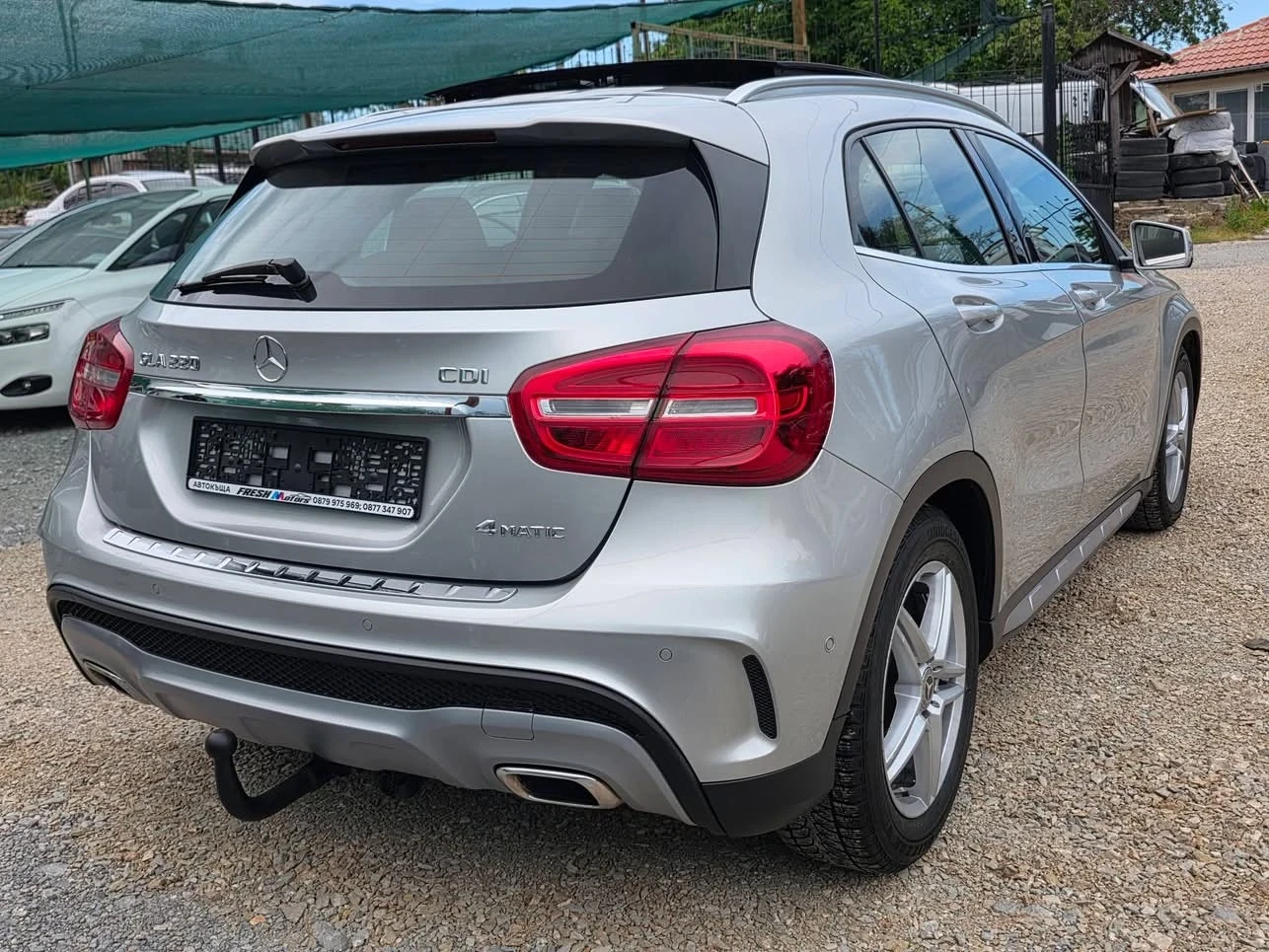 Mercedes-Benz GLA 220 220CDI 170K.C. / 4-MATIC / AMG / НАВИ / КОЖА / ЛЕД, снимка 4 - Автомобили и джипове - 54877769