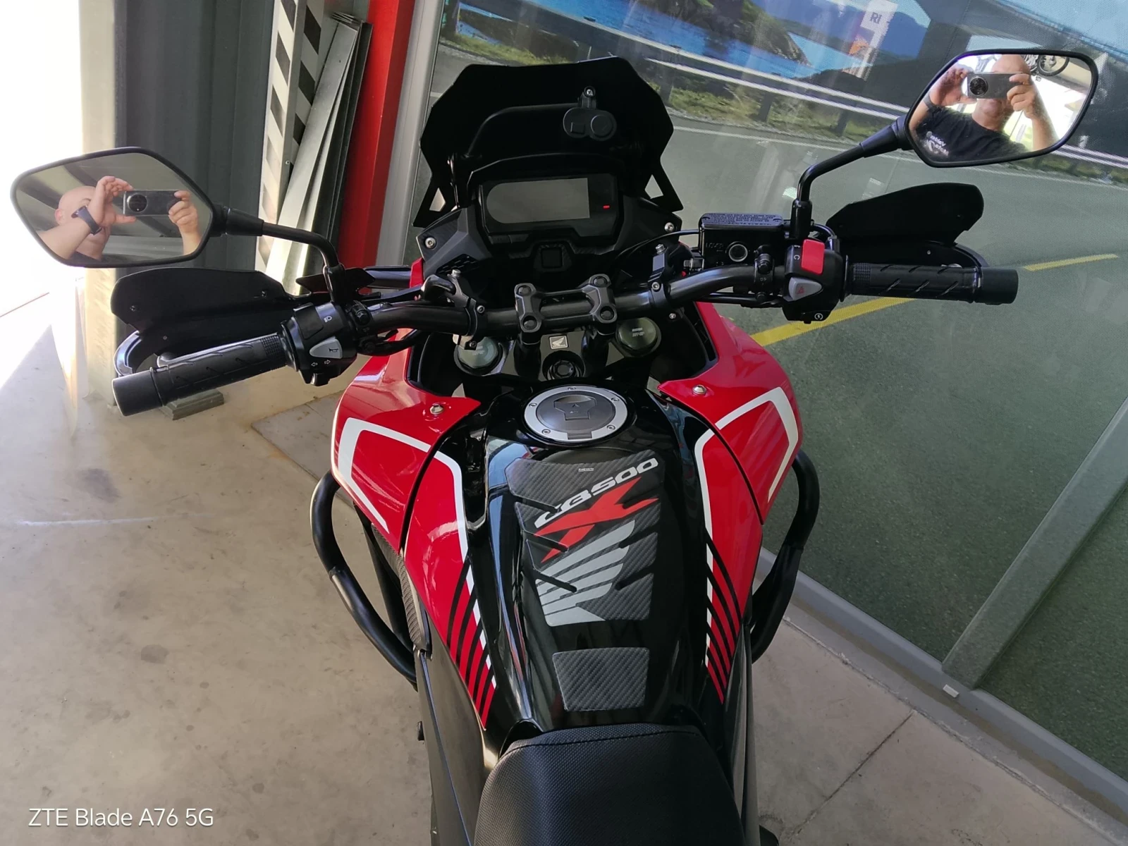 Honda Cb 500 ABS LED A2 , снимка 8 - Мотоциклети и мототехника - 55989560