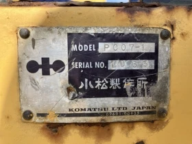 Багер Komatsu PC07-1 * ОЧАКВАН 02.02.2027 * , снимка 10