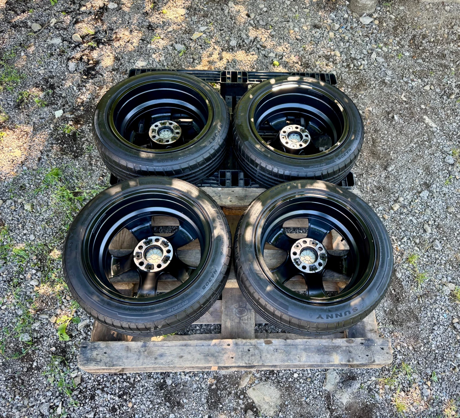 Гуми с джанти Sunny 205/50R16, снимка 14 - Гуми и джанти - 54933659