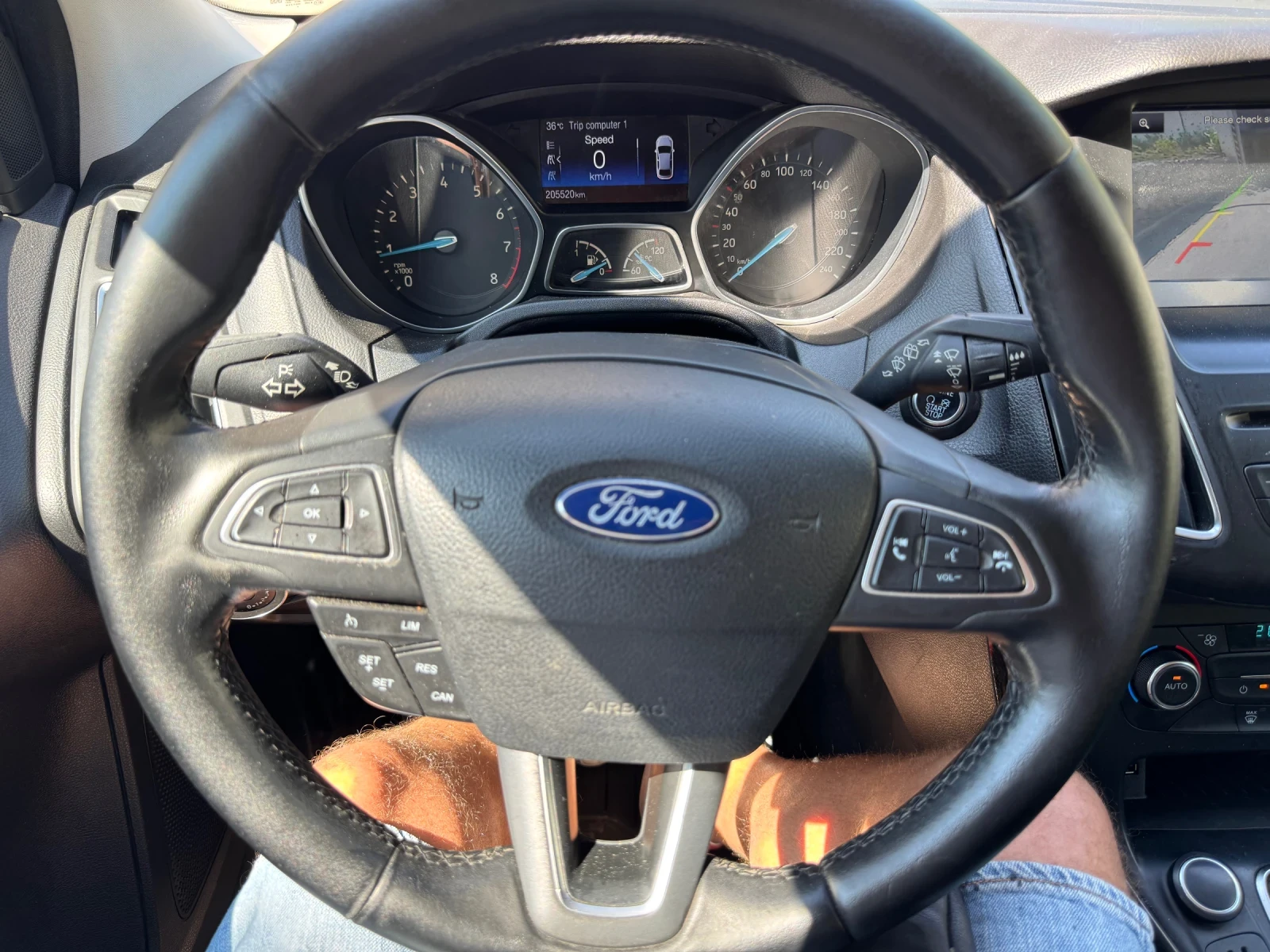 Ford Focus 1.6i LPG 120hp* LED* NAVI* КАМЕРА* KEYLESS* 2015г - изображение 10