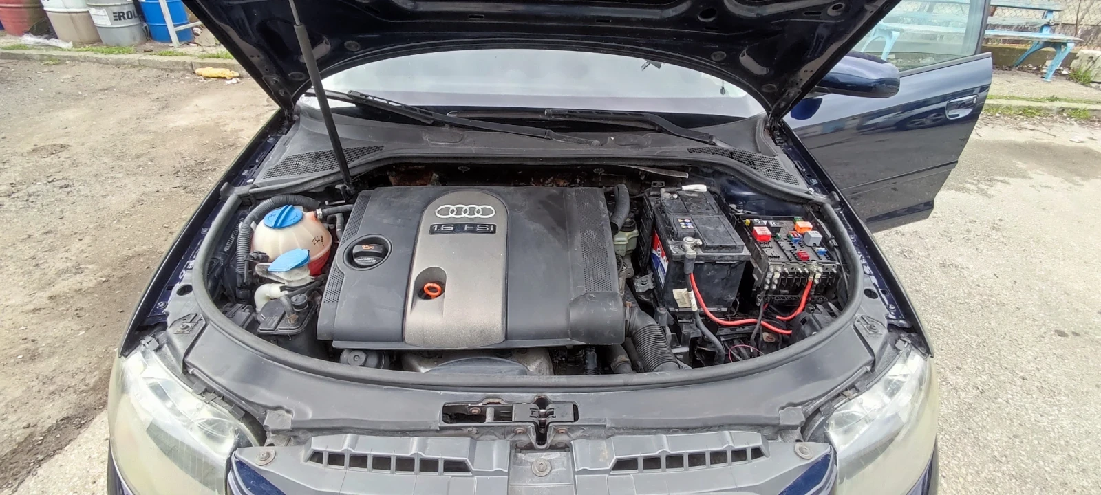 Audi A3 1.6 FSI, снимка 12 - Автомобили и джипове - 54003126