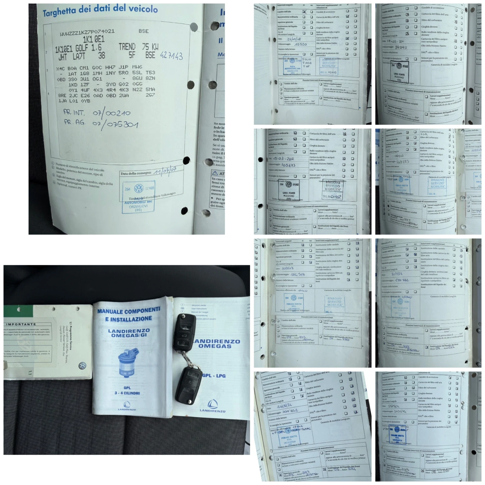 VW Golf 1.6i-GPL-LAND DIRENZO-TOP-NEW-219.000km-ORIGINAL, снимка 16 - Автомобили и джипове - 54765923