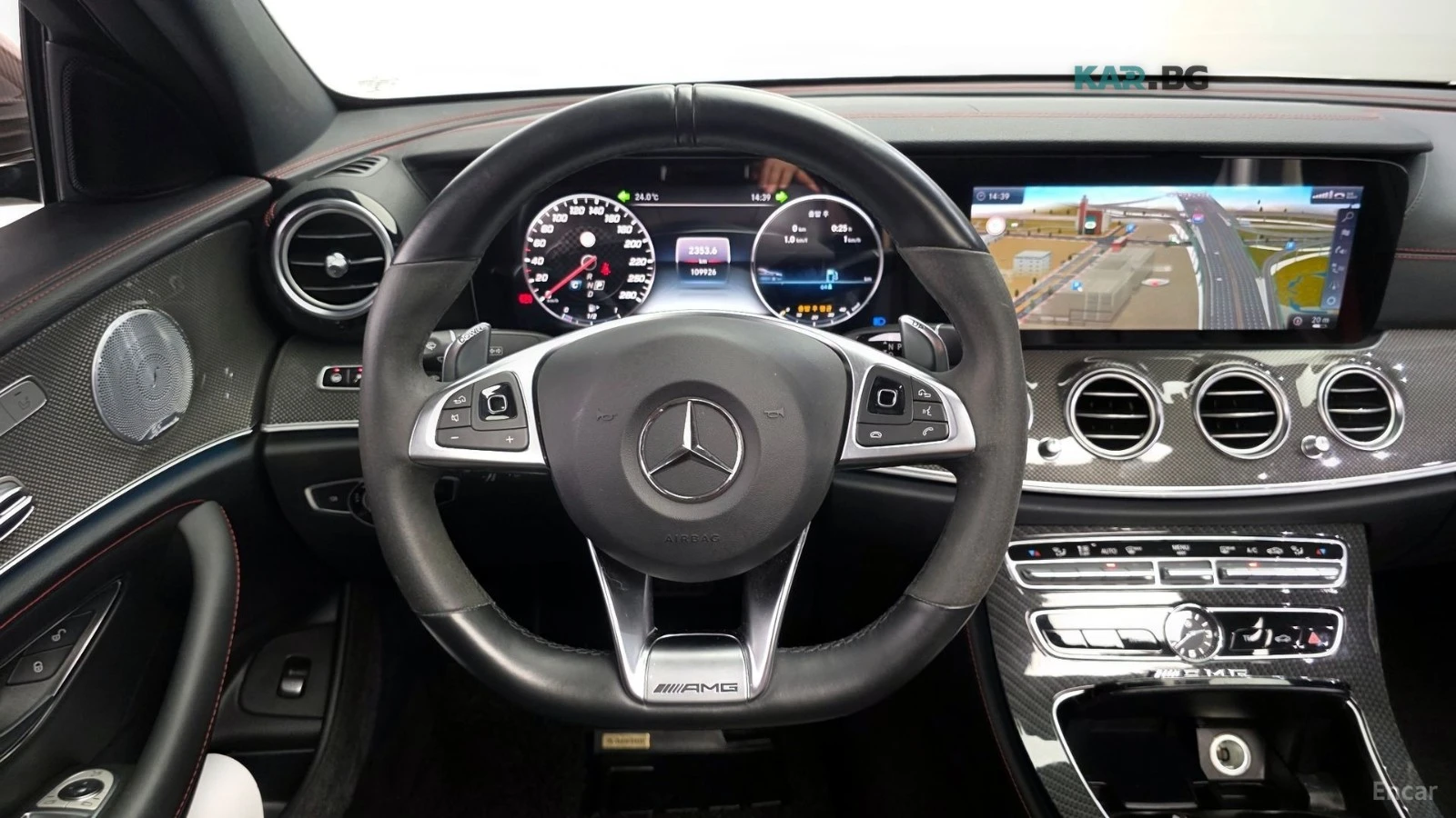 Mercedes-Benz E 43 AMG 4MATIC* DISTRONIC* ОБДУХВАНЕ* МАСАЖИ* 360* КАМЕРА*, снимка 5 - Автомобили и джипове - 54865318