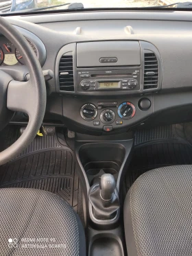 Nissan Micra 1.3i/65кс, климатик, 2009г., снимка 13