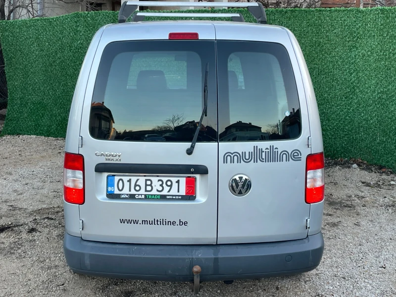 VW Caddy 1.9TDI/105hp/MAXI/2 плъзгащи/Товарно/Нови Гуми/, снимка 6 - Автомобили и джипове - 52805292