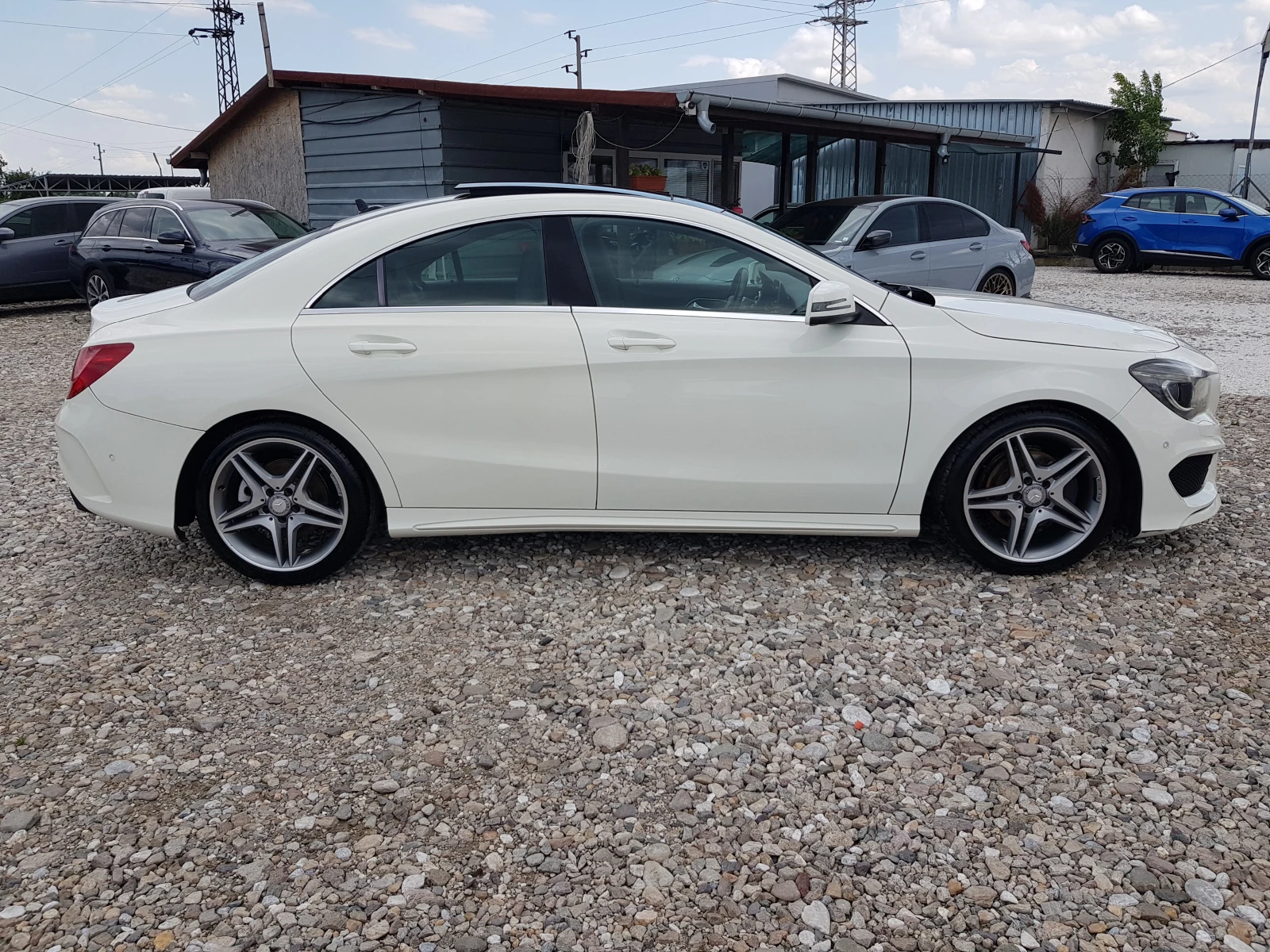 Mercedes-Benz CLA 200 AMG 121 943 KM БЕНЗИН АВТОМАТИК ПАНОРАМА, снимка 4 - Автомобили и джипове - 55378863