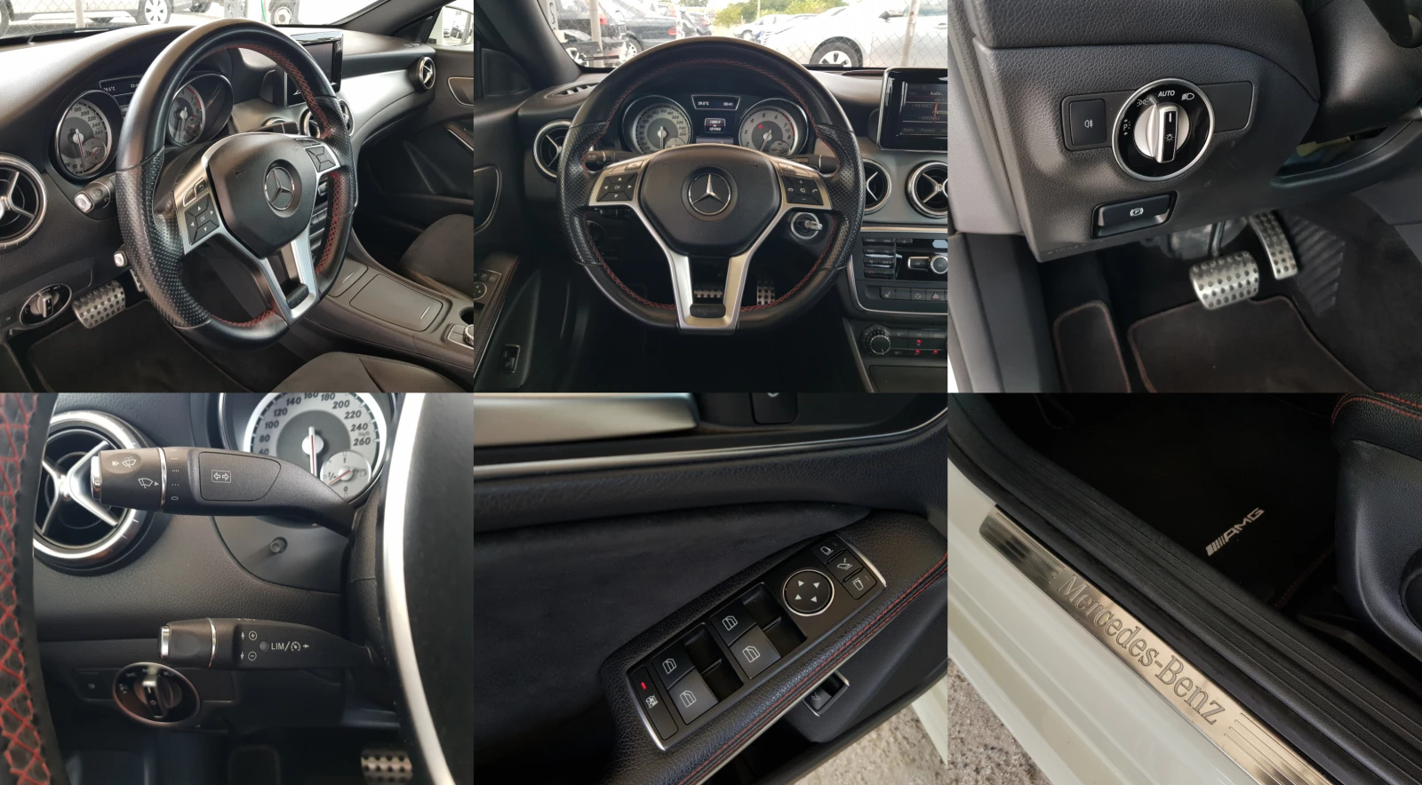 Mercedes-Benz CLA 200 AMG 121 943 KM БЕНЗИН АВТОМАТИК ПАНОРАМА, снимка 13 - Автомобили и джипове - 55378863