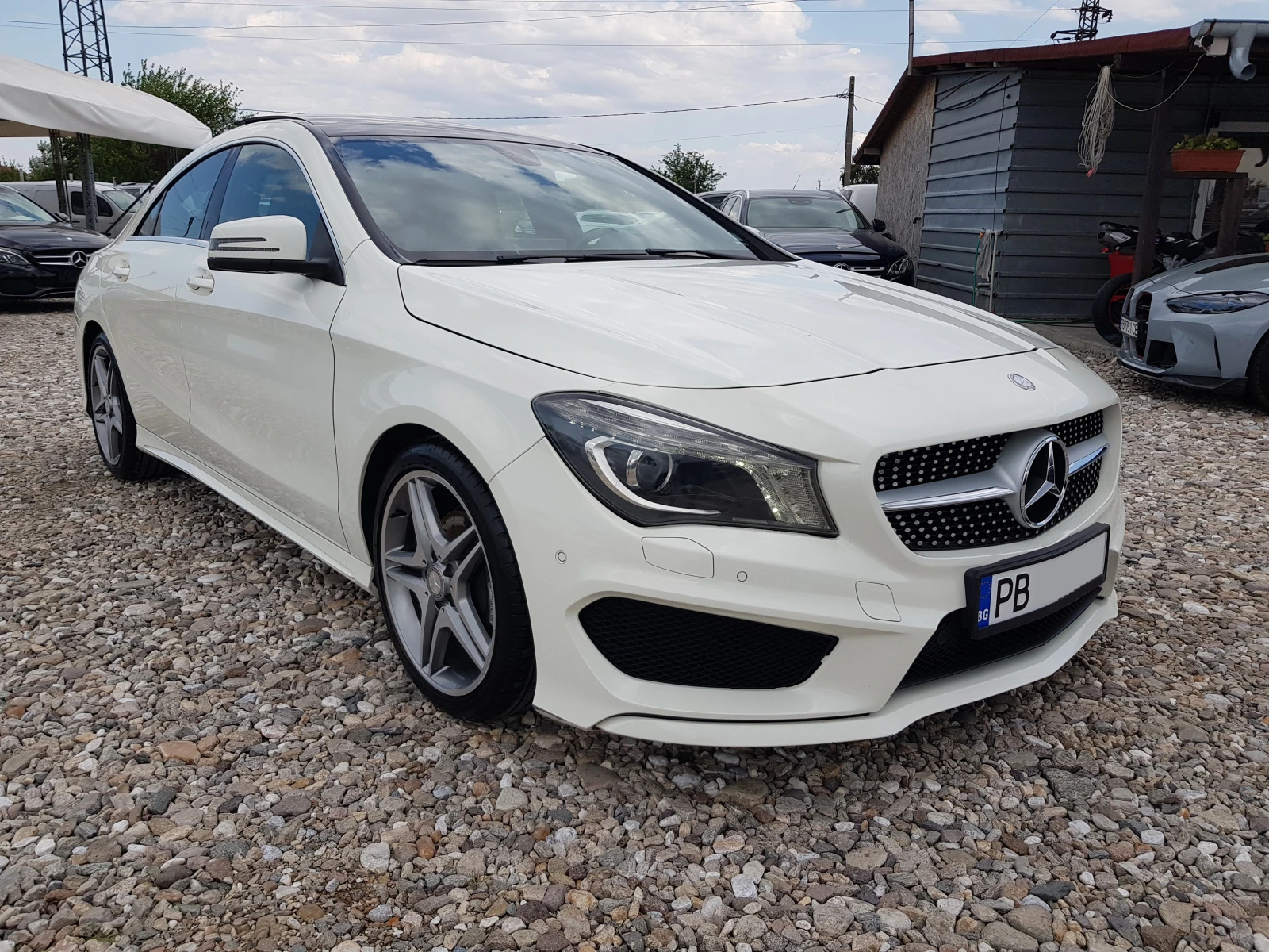 Mercedes-Benz CLA 200 AMG 121 943 KM БЕНЗИН АВТОМАТИК ПАНОРАМА, снимка 3 - Автомобили и джипове - 55378863