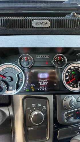 Dodge RAM 1500 5.7 Hemi * BLACK EDITION/УНИКАТ/LPG* , снимка 15