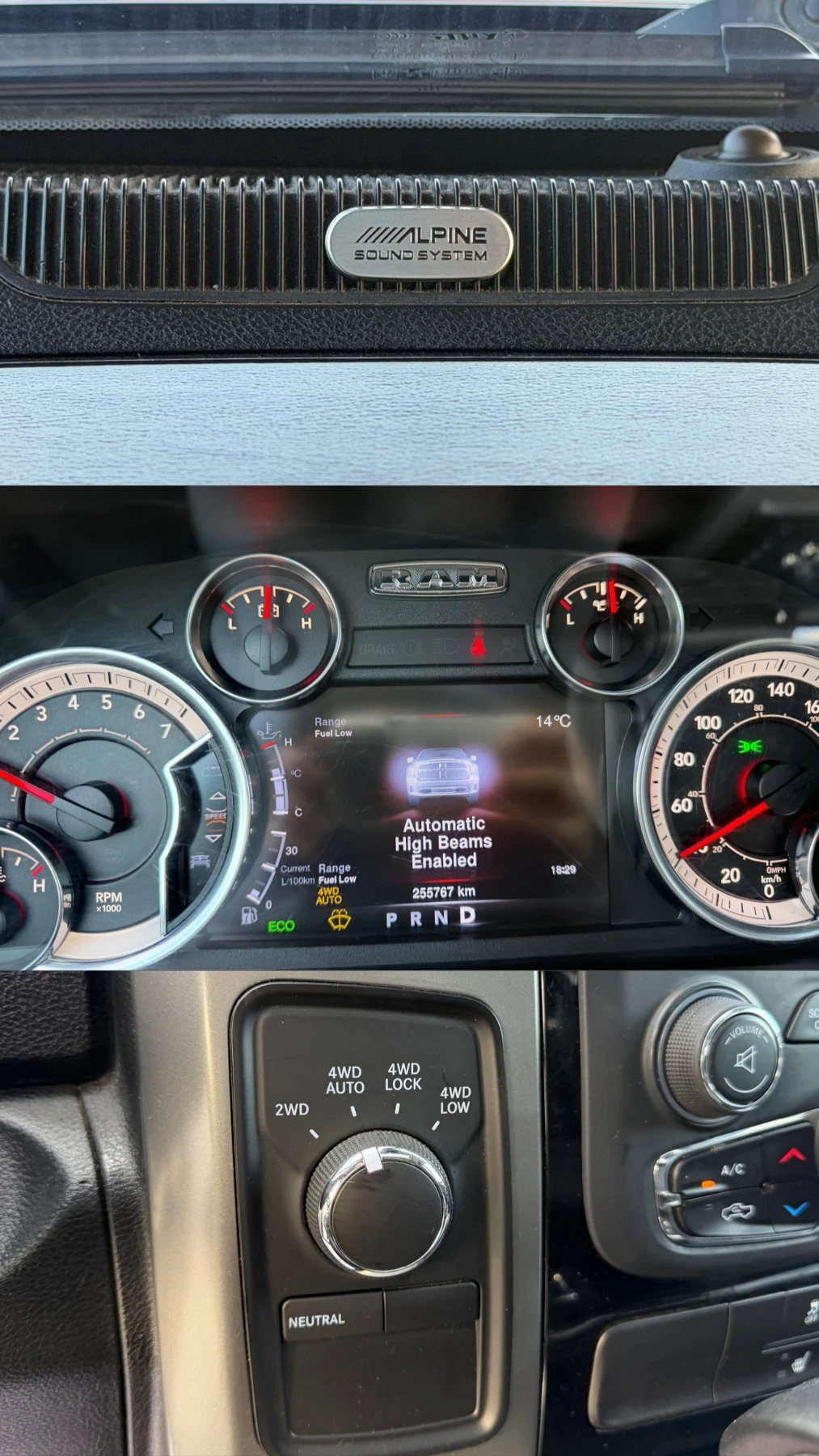 Dodge RAM 1500 5.7 Hemi * BLACK EDITION/УНИКАТ/LPG* , снимка 15 - Автомобили и джипове - 54092561