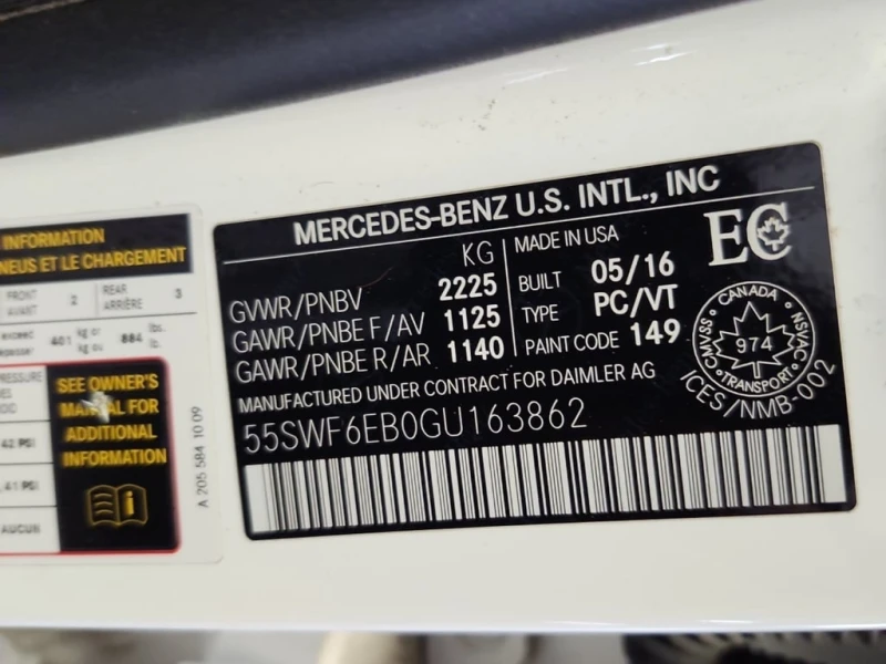 Mercedes-Benz C 450 AMG * CARFAX * ФИНАНСИРАНЕ , снимка 7 - Автомобили и джипове - 52820079