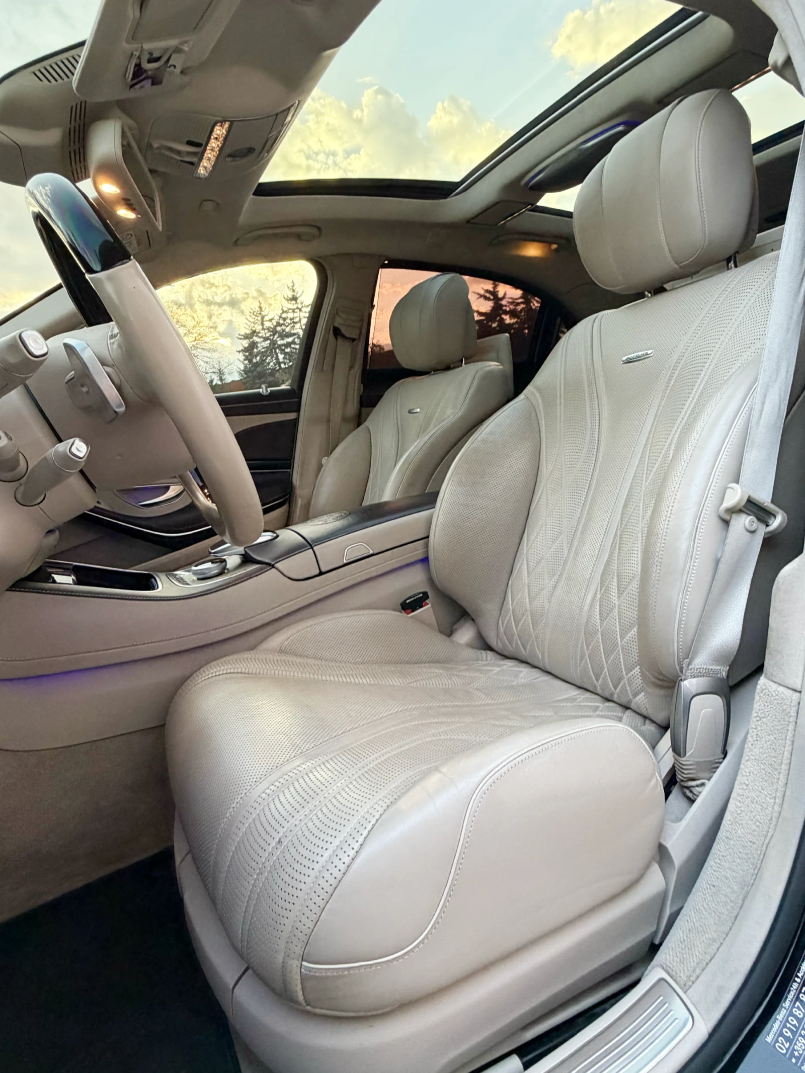 Mercedes-Benz S 63 AMG S63 AMG 4MATIC Long W222, снимка 13 - Автомобили и джипове - 54235250