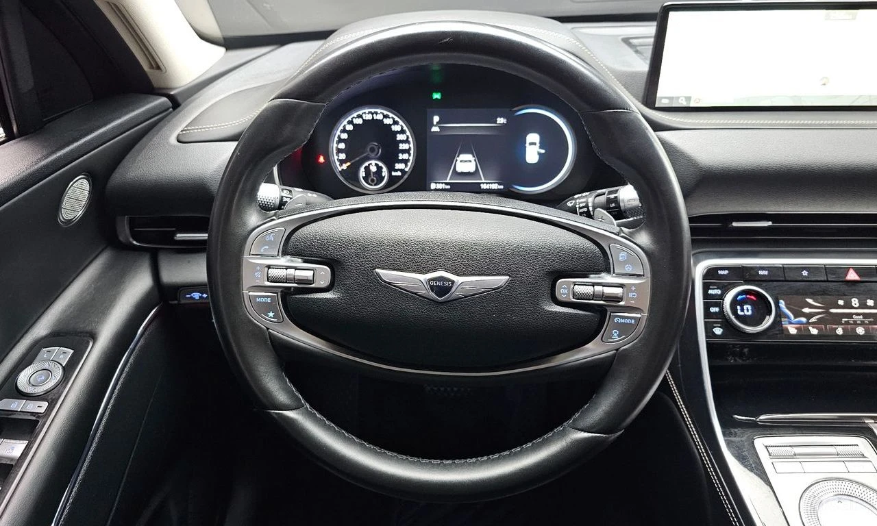 Genesis GV80 3.0D* DISTRONIC* 360 CAM* ПОДГРЕВ* ОБДУХВАНЕ* , снимка 10 - Автомобили и джипове - 54879000