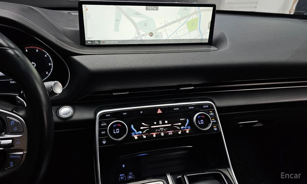 Genesis GV80 3.0D* DISTRONIC* 360 CAM* ПОДГРЕВ* ОБДУХВАНЕ* , снимка 12 - Автомобили и джипове - 54879000
