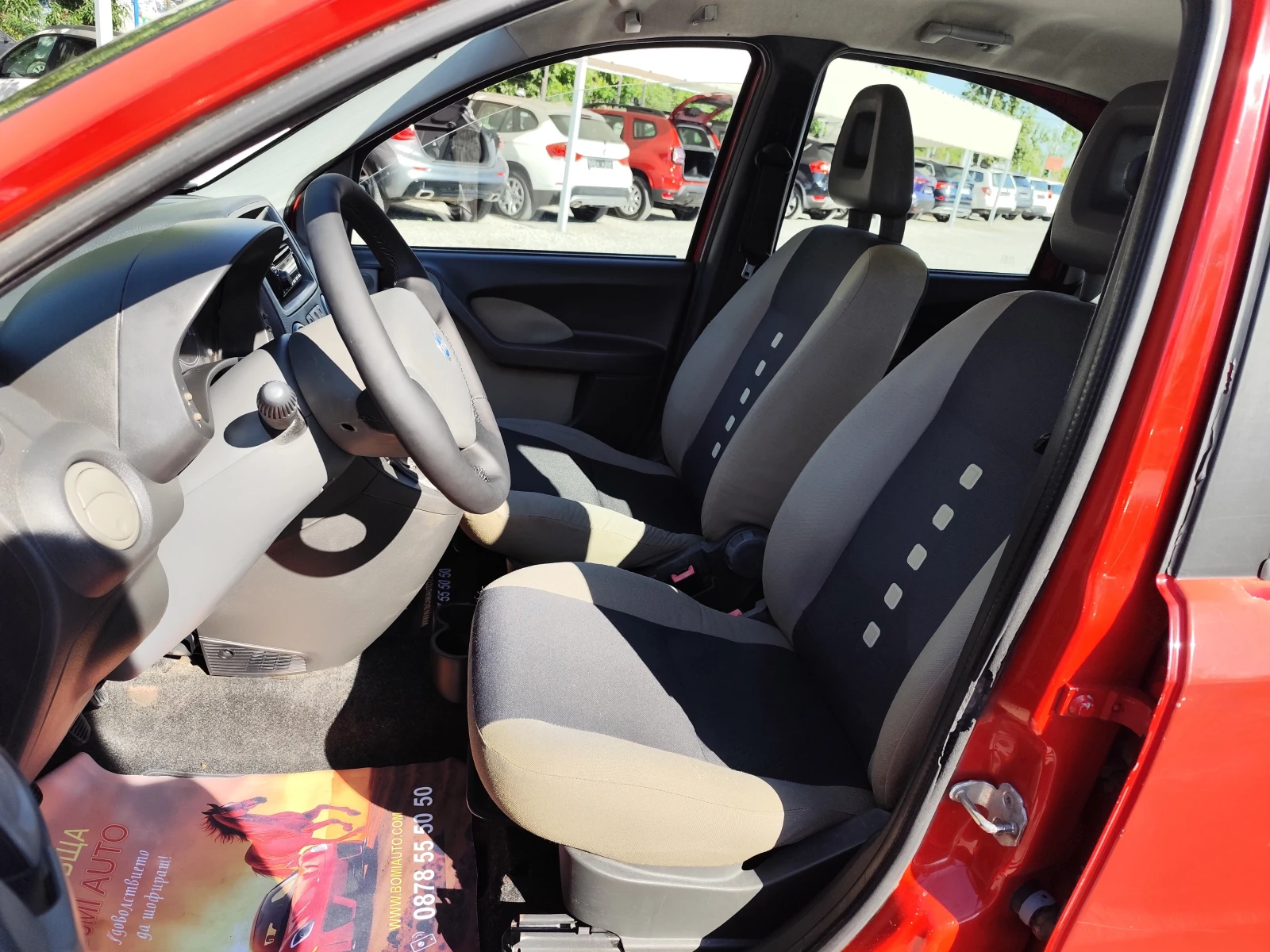 Fiat Panda 1.2i* 4x4* KLIMA* BLUETOOTH* , снимка 7 - Автомобили и джипове - 55483322