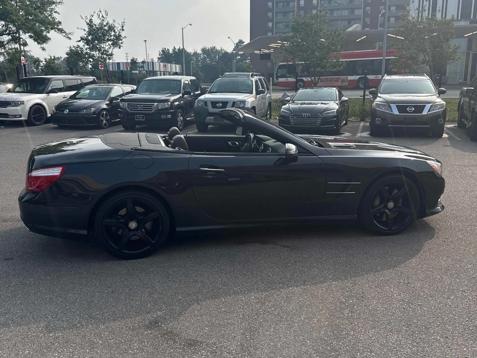 Mercedes-Benz SL 500 ПОДГРЕВ* КАМЕРА* ОБДУХ* КАБРИО, снимка 3 - Автомобили и джипове - 55532943