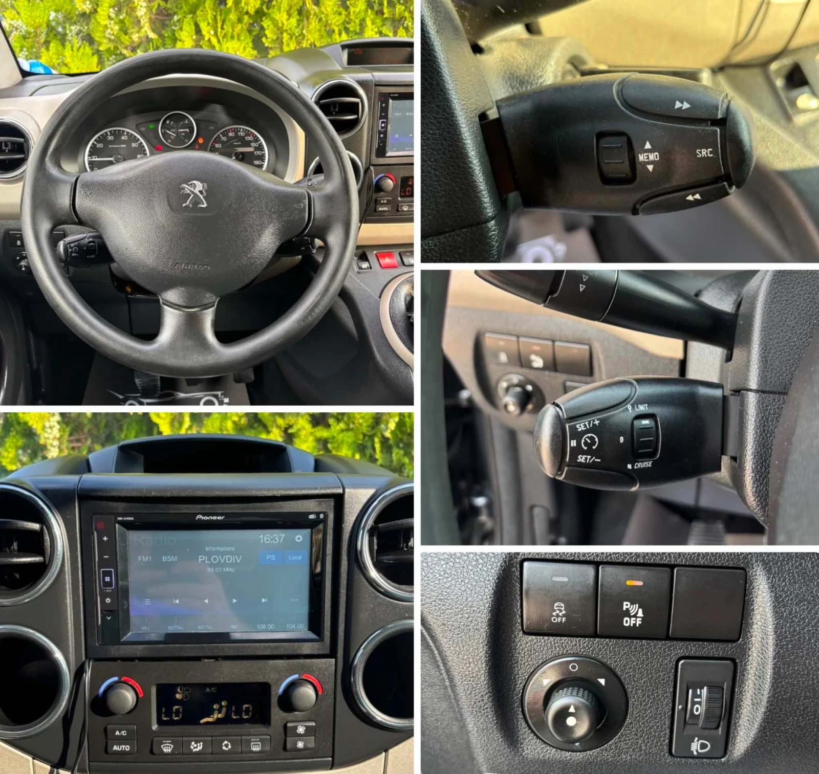 Peugeot Partner 1.6 hdi/ 116 к.с., снимка 14 - Автомобили и джипове - 55590703