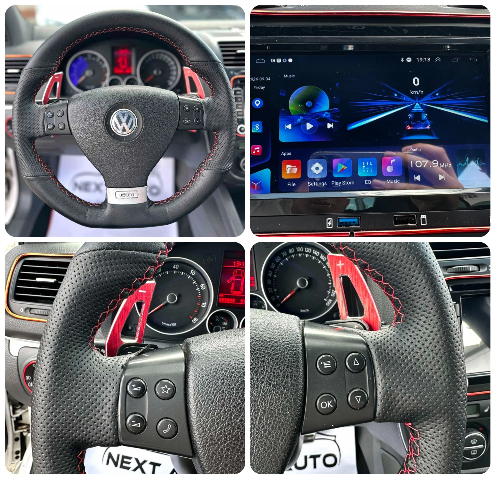 VW Golf GTI 2.0TFSI 200HP DSG ANDROID КОЖА ПОДГРЕВ , снимка 15 - Автомобили и джипове - 55951755