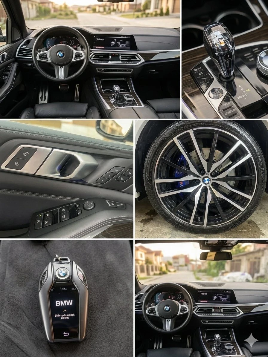 BMW X5 BMW X5 xDrive40i FULL/B58/LASER/SKY LOUNGE/MASSAGE, снимка 11 - Автомобили и джипове - 54551492