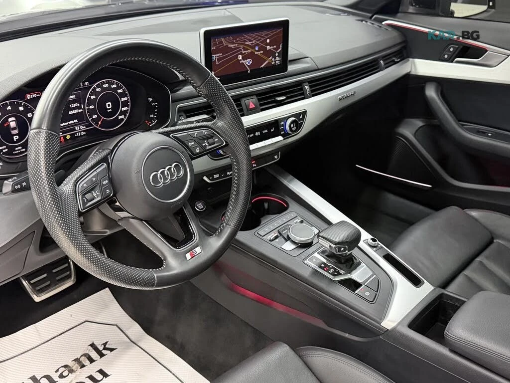 Audi A4 quattro Technik 45 TFSI* АвтоКредит* (Цена до БГ) , снимка 7 - Автомобили и джипове - 54595243
