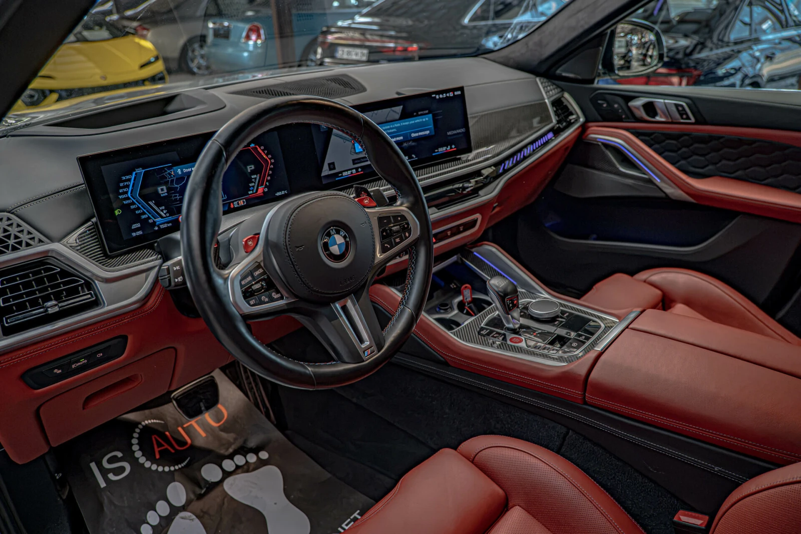 BMW X6 M/Competition/Harman Kardon/HuD/Карбон/Камера 360/, снимка 7 - Автомобили и джипове - 55825432