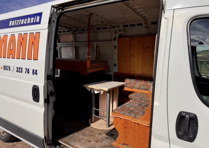 Citroen Jumper 2.2D / Дълга база с надстройка / Климатик, снимка 10 - Бусове и автобуси - 53403751