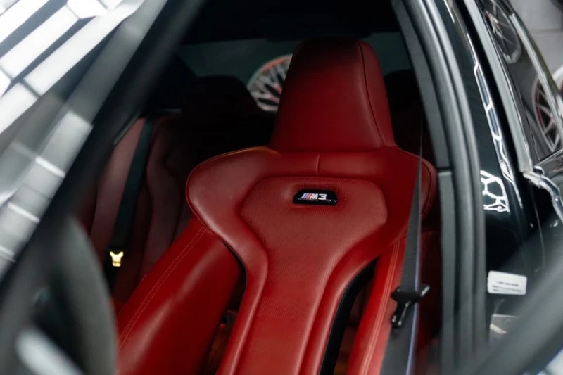 BMW M3 COMPET* CARFAX* АВТОФИНАНС* БЕЗ ПЪРВОНАЧАЛНА ВНОСК, снимка 5 - Автомобили и джипове - 52892221