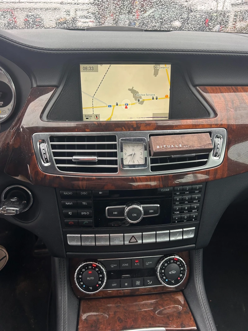 Mercedes-Benz CLS 350 CDI AVTOMAT/NAVI/KAMRA/KOJA EURO 5, снимка 15 - Автомобили и джипове - 52896336