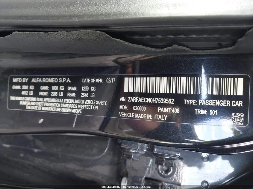 Alfa Romeo Giulia TI RWD * Kрайна цена до БГ* , снимка 9 - Автомобили и джипове - 54185632