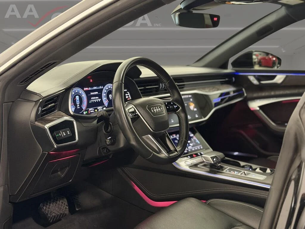 Audi A7 TECHNIK* B&O* DISTRONIC* HEAD-UP* ОБДУХВАНЕ* 360, снимка 7 - Автомобили и джипове - 54802390