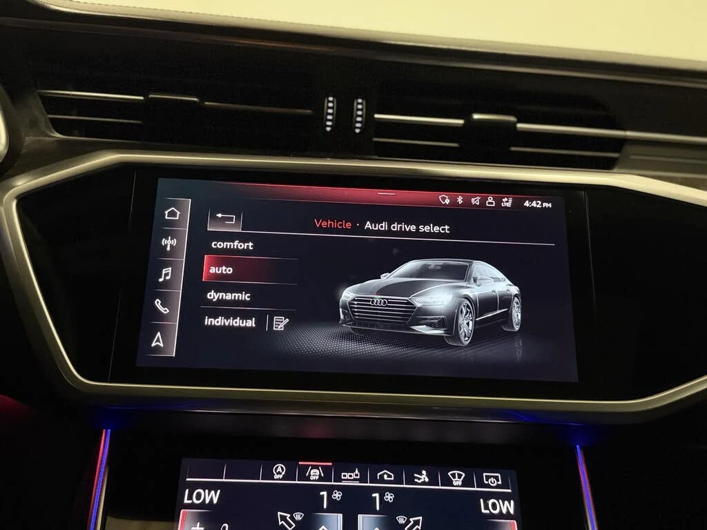 Audi A7 TECHNIK* B&O* DISTRONIC* HEAD-UP* ОБДУХВАНЕ* 360, снимка 12 - Автомобили и джипове - 54802390