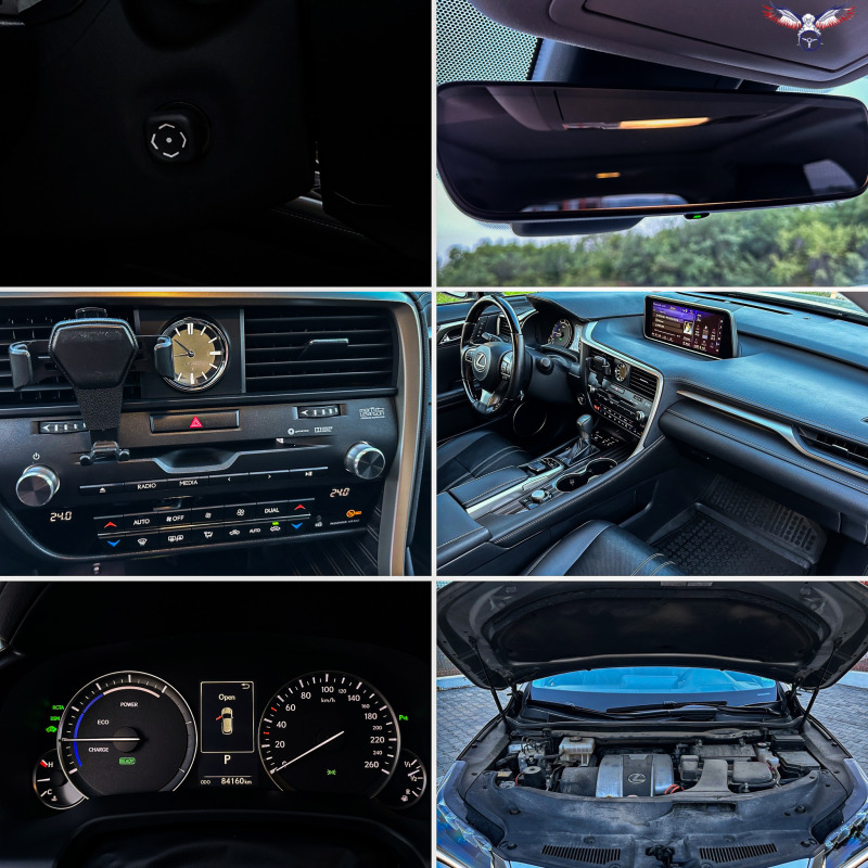 Lexus RX 450 * 3.5* 313HP* V6* Hybrid* Warranty* , снимка 12 - Автомобили и джипове - 41635290