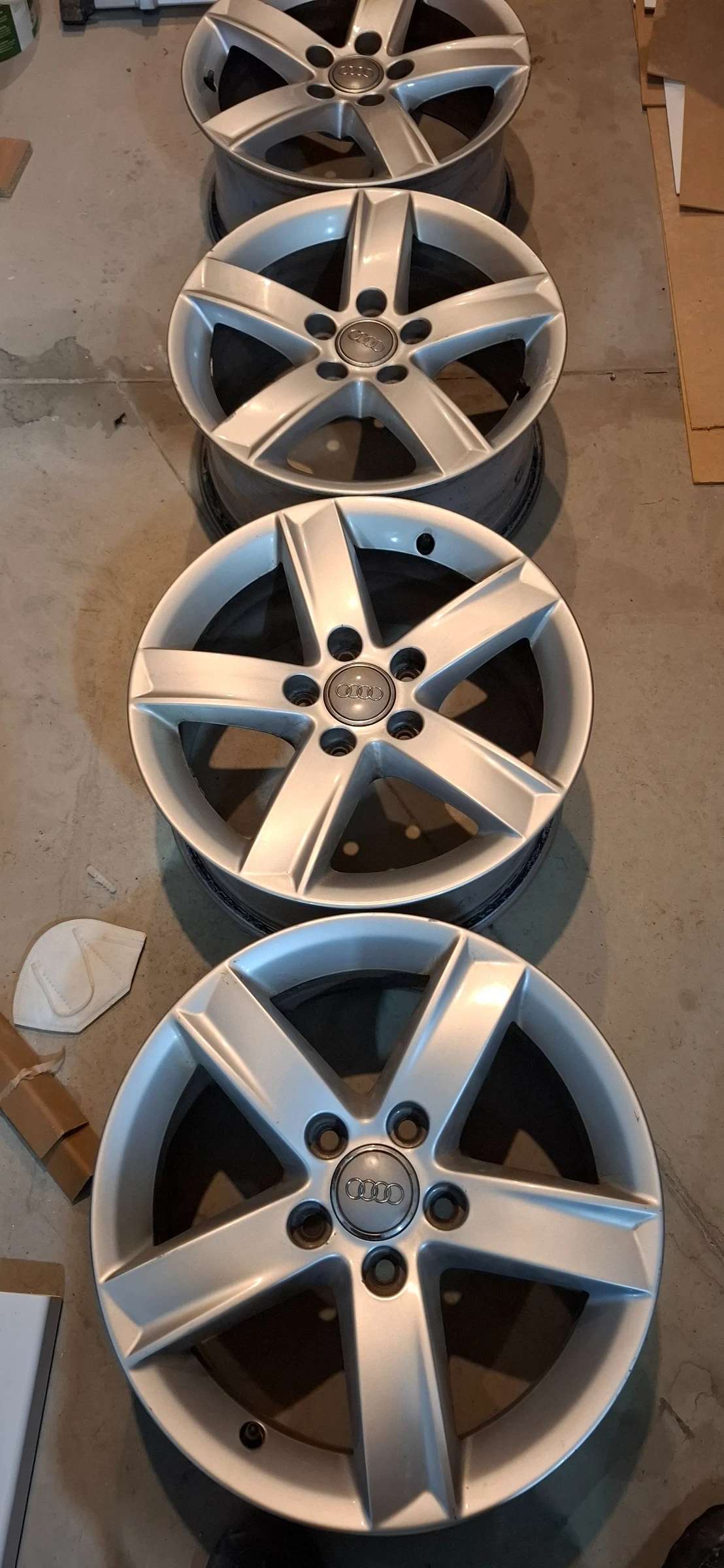 Джанти за Audi, снимка 6 - Гуми и джанти - 54063978