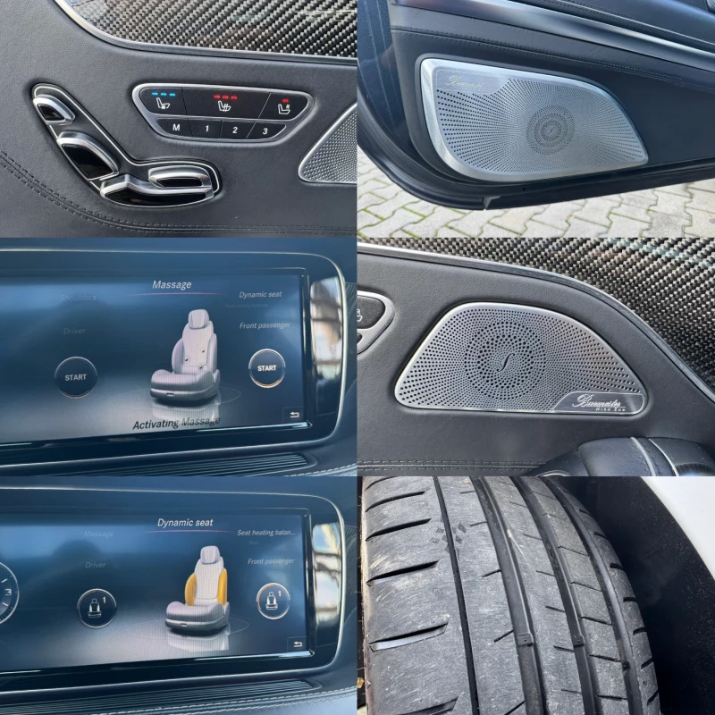 Mercedes-Benz S 63 AMG FACELIFT#DESIGNO#4MATIC#CARBON#3D-BURM#FULL FULL, снимка 17 - Автомобили и джипове - 52408513