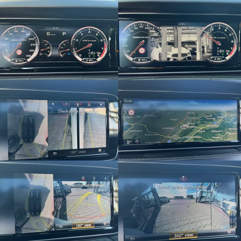 Mercedes-Benz S 63 AMG FACELIFT#DESIGNO#4MATIC#CARBON#3D-BURM#FULL FULL, снимка 15 - Автомобили и джипове - 52408513