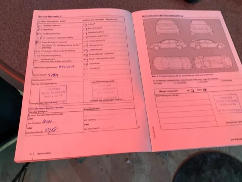 VW Passat BiTdi, Сервизна История, снимка 11 - Автомобили и джипове - 53422260