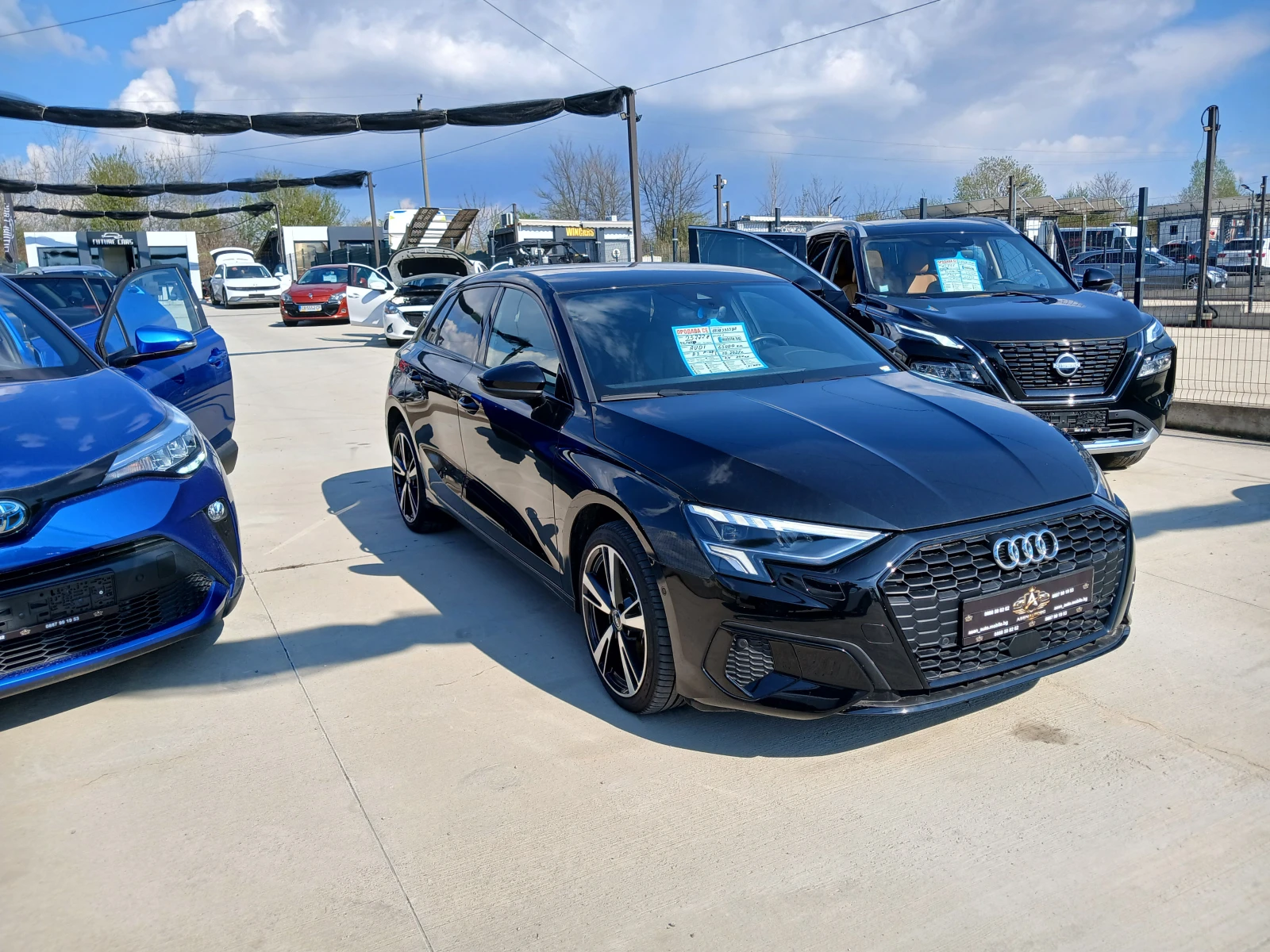 Audi A3 40TFSI 3X SLINE, снимка 3 - Автомобили и джипове - 55629239