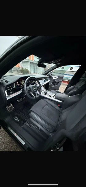 Audi Q8 50TDI Quattro S-LINE B&O Black Optic= 38000 км, снимка 8