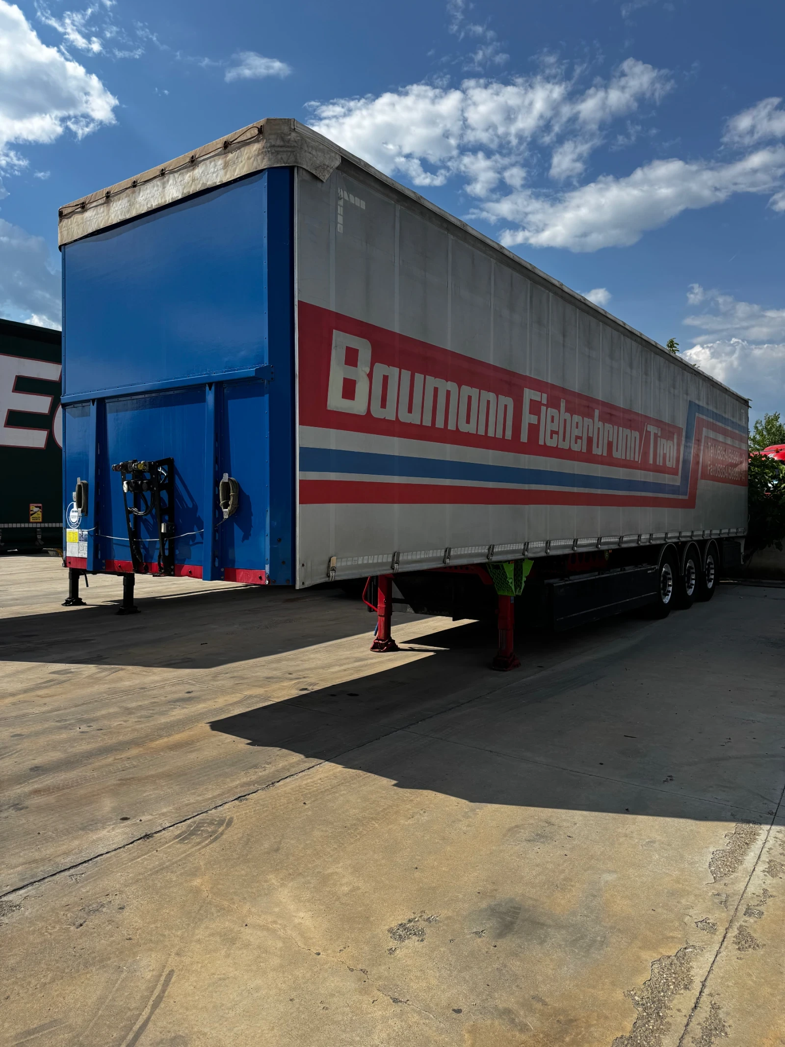 Полуремарке Berger HEROS TRUCKS LEASING, снимка 2 - Ремаркета - 54719847