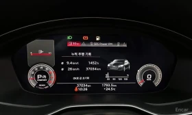 Audi A5 40TFSI* MATRIX* S* LINE* ОБДУХВАНЕ* ХЕДЪП* ДИСТРОН, снимка 11