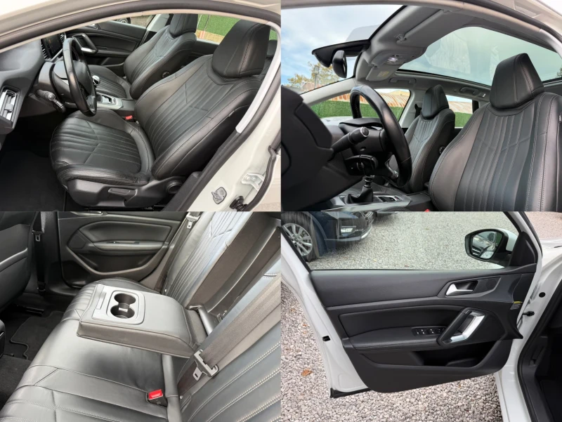 Peugeot 308 1.5 BlueHDI 130hp Facelift Кожа Панорама, снимка 13 - Автомобили и джипове - 47635516